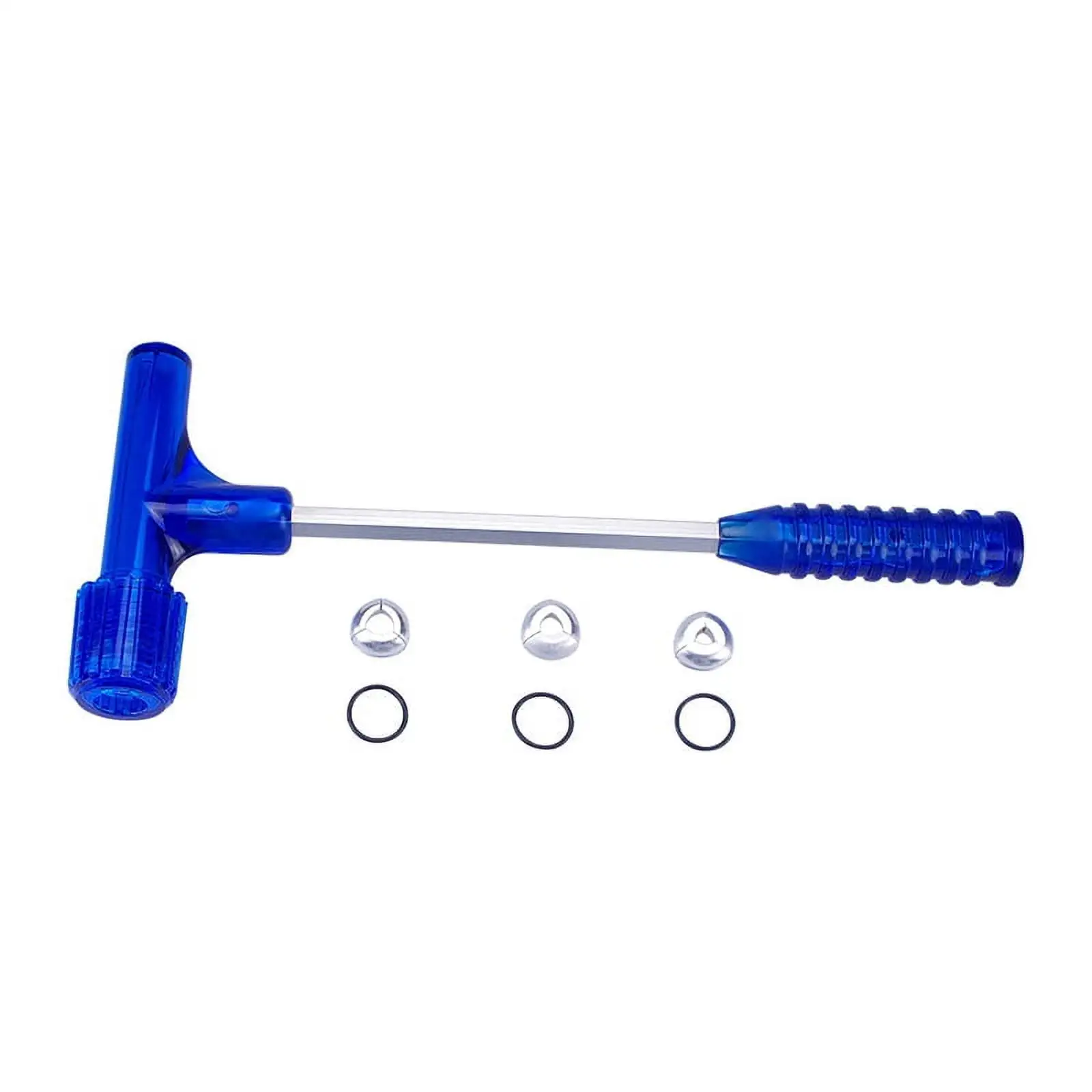 (Blue) Bullet Puller Hammer with 3 Connectors for 0.17 to 50 Cal